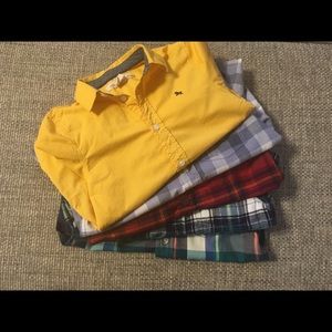 5 Boy shirts ironed and cleaned